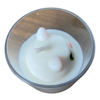 Vela Aromática de 80 Gramas em Copo com tampa de Madeira - Personalizada Pet