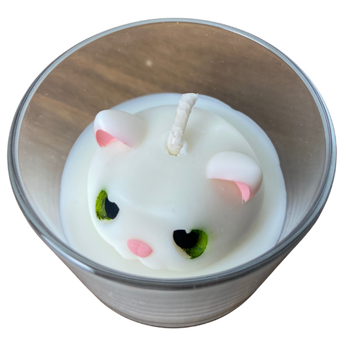 Vela Aromática de 80 Gramas em Copo com tampa de Madeira - Personalizada Pet