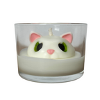 Vela Aromática de 80 Gramas em Copo com tampa de Madeira - Personalizada Pet