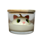 Vela Aromática de 80 Gramas em Copo com tampa de Madeira - Personalizada Pet