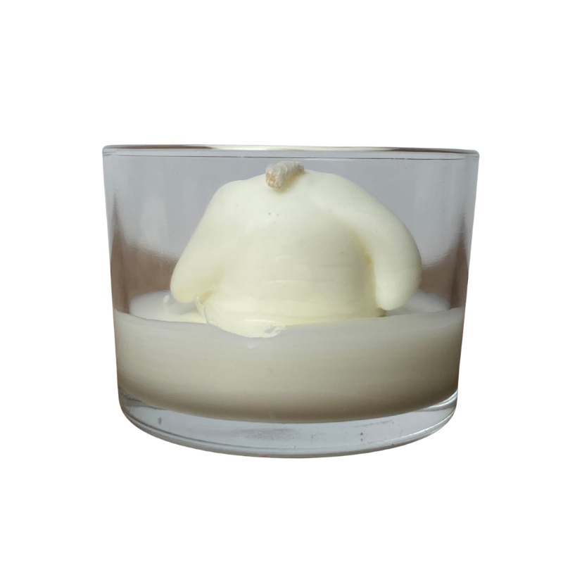 Vela Aromática de 80 Gramas em Copo com tampa de Madeira - Personalizada Pet