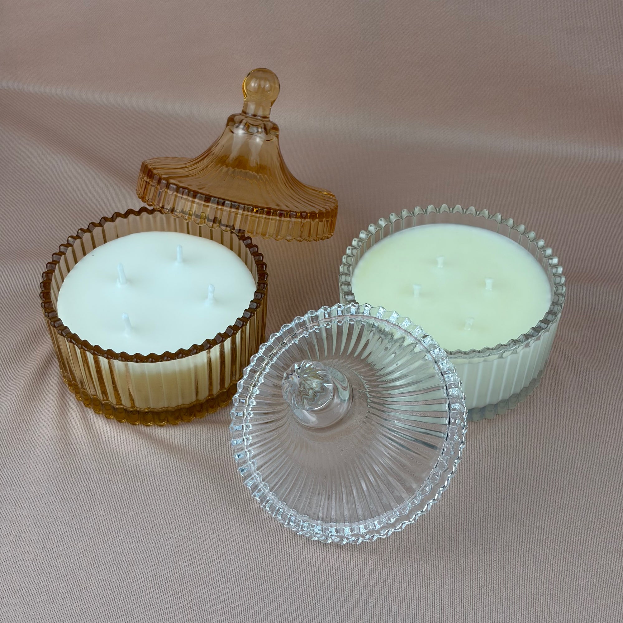 Vela Aromática em Bomboniere de Vidro 200 Gramas