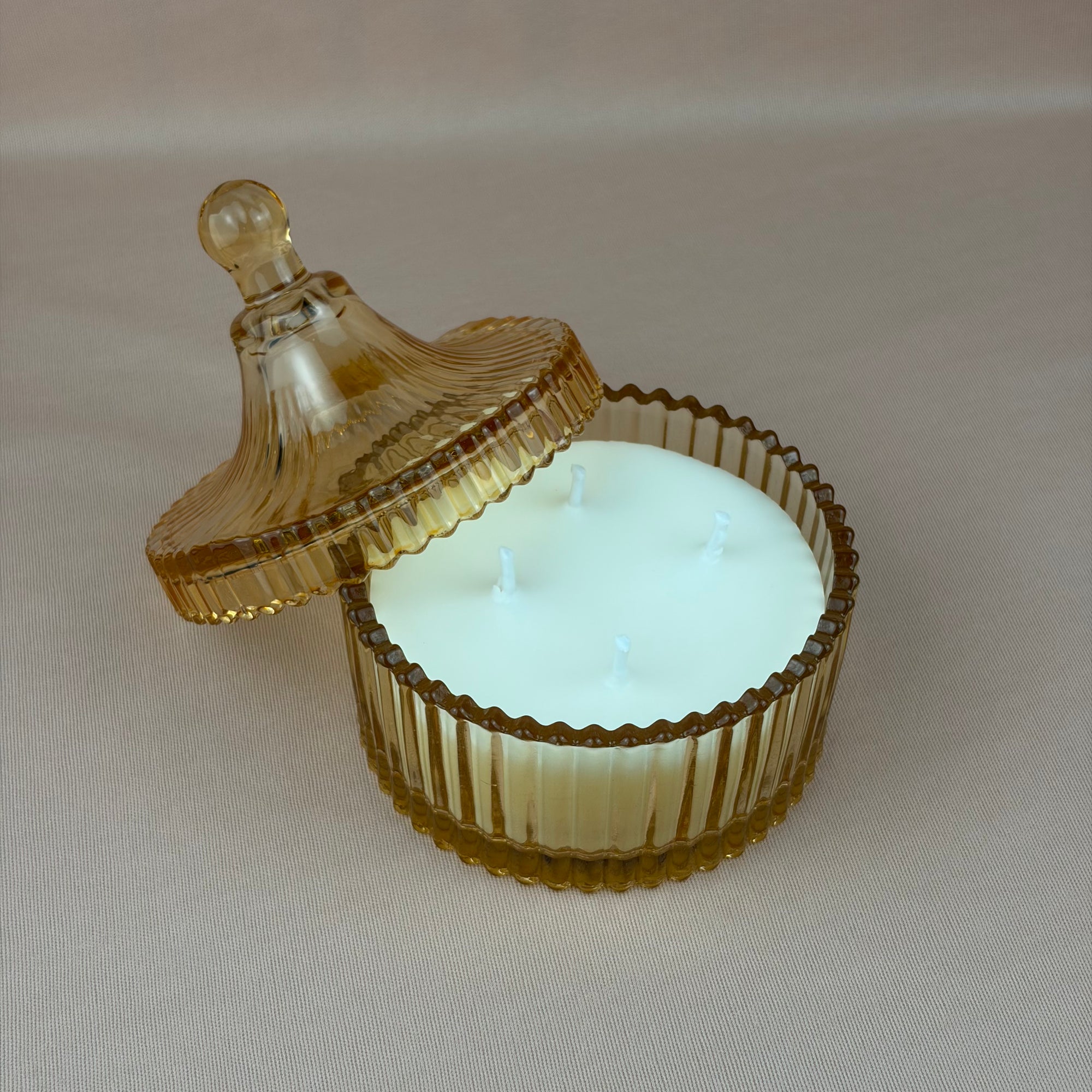 Vela Aromática em Bomboniere de Vidro 200 Gramas