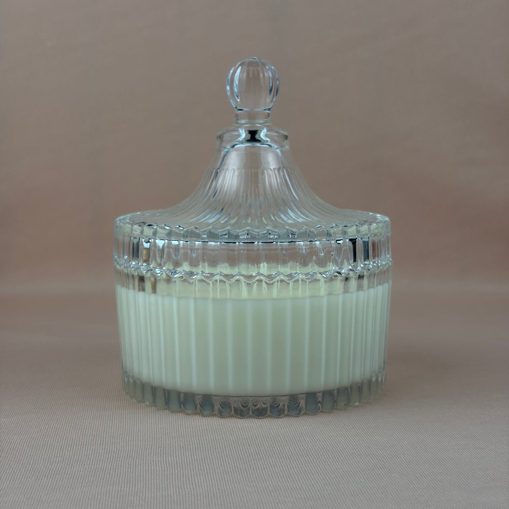 Vela Aromática em Bomboniere de Vidro 200 Gramas