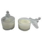 Vela Aromática em Bomboniere de Vidro – 60 Gramas