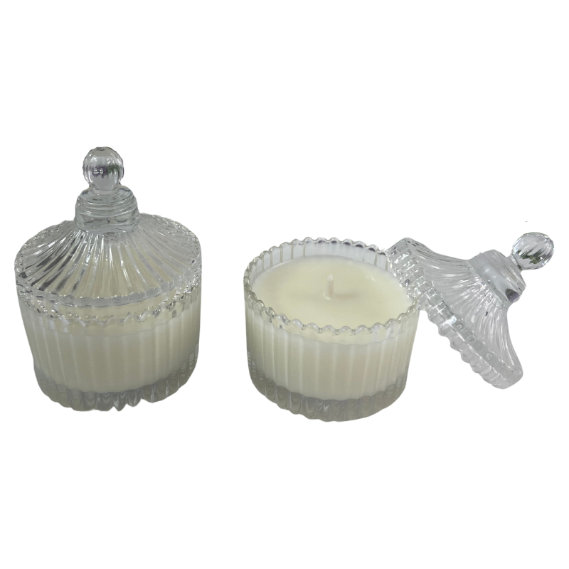 Vela Aromática em Bomboniere de Vidro – 60 Gramas