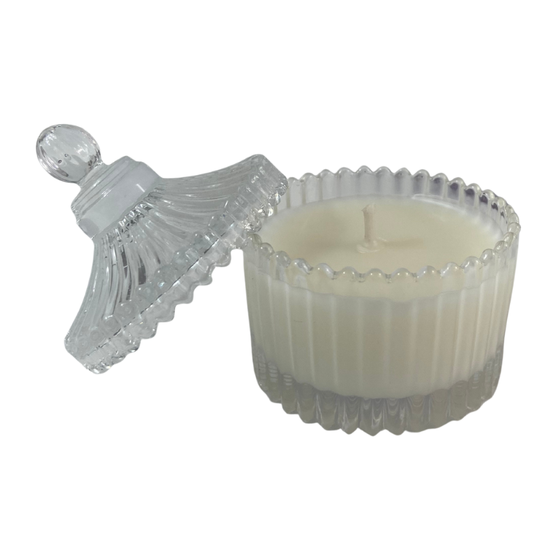 Vela Aromática em Bomboniere de Vidro – 60 Gramas