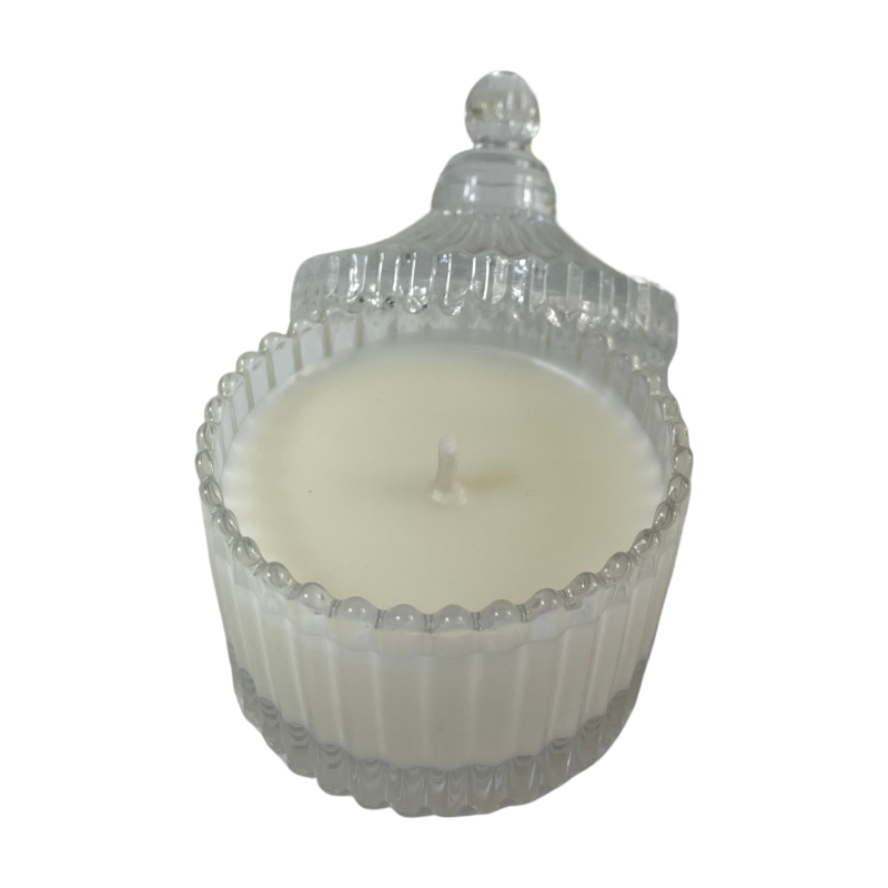 Vela Aromática em Bomboniere de Vidro – 60 Gramas