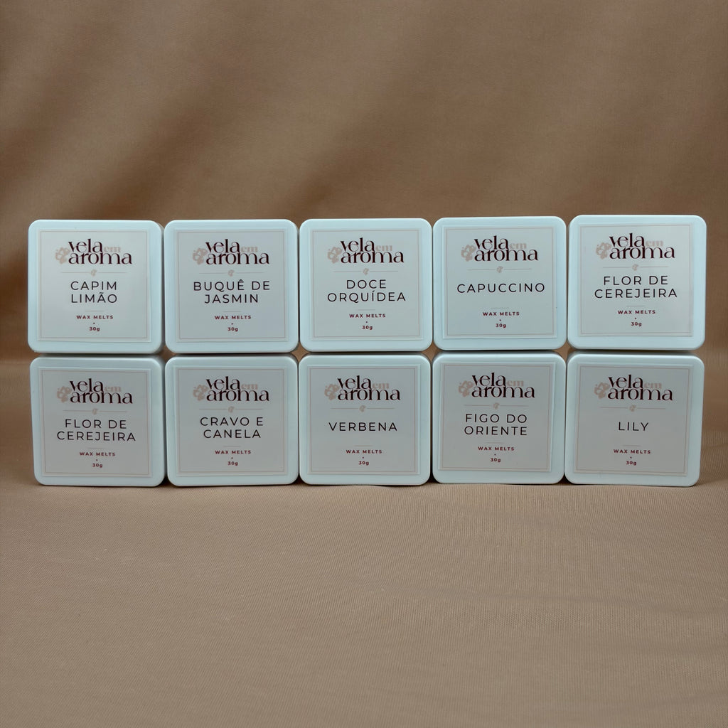Wax Melts - Pastilhas Aromáticas 30 Gramas